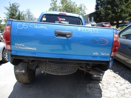 2005 TOYOTA TACOMA TRD SPORT BLUE 4.0L AT 4WD LONG BED CREW CAB Z15977